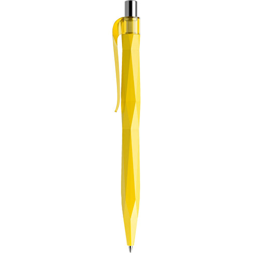 Prodir QS20 PMT Push Kugelschreiber , Prodir, lemon / silber poliert, Kunststoff/Metall, 14,10cm x 1,60cm (Länge x Breite), Bild 2