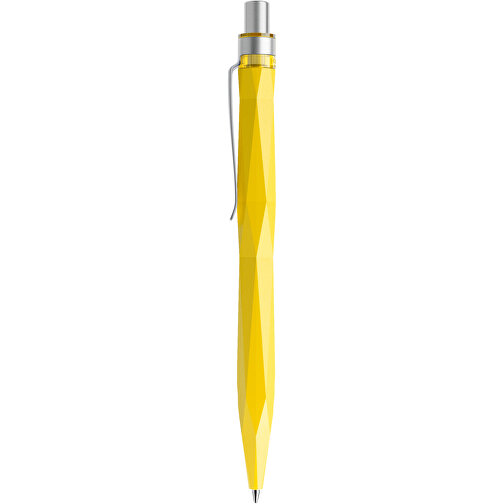 Prodir QS20 PMS Push Kugelschreiber , Prodir, lemon / silber satiniert, Kunststoff/Metall, 14,10cm x 1,60cm (Länge x Breite), Bild 2