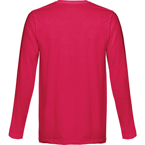 THC BUCHAREST. Herren Langarm T-Shirt , rot, 100% Baumwolle, XXL, 78,00cm x 61,00cm (Länge x Breite), Bild 2