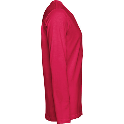THC BUCHAREST. Herren Langarm T-Shirt , rot, 100% Baumwolle, S, 71,00cm x 50,00cm (Länge x Breite), Bild 3