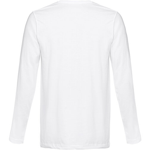 THC BUCHAREST WH. Langärmeliges T-Shirt Aus Baumwolle Für Herren , weiß, 100% Baumwolle, S, 71,00cm x 50,00cm (Länge x Breite), Bild 2