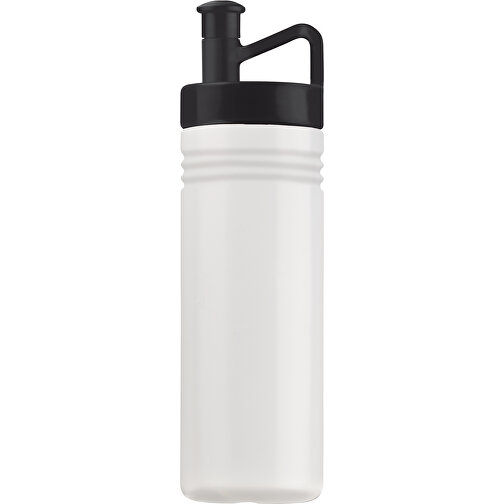 Sportflasche Adventure 500ml , transparent schwarz, LDPE & PP, 22,50cm (Höhe), Bild 1