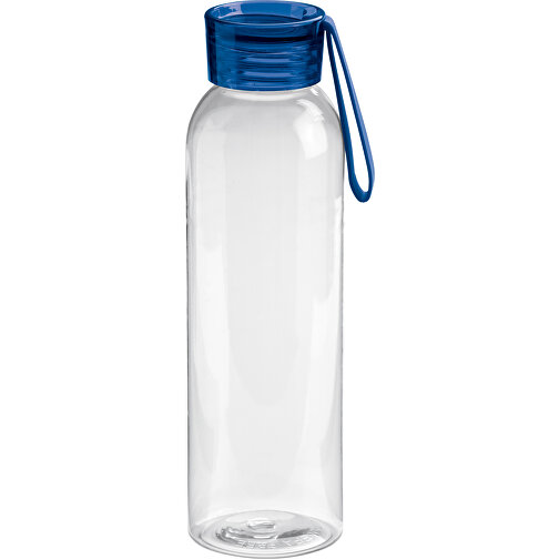 Trinkflasche 600ml , transparent blau, Tritan & PS, 22,70cm (Höhe), Bild 1