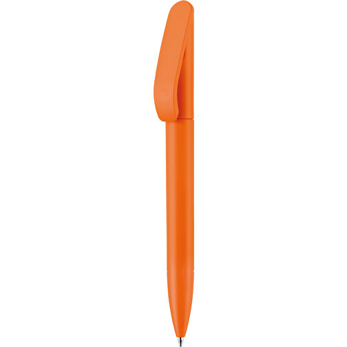 Kugelschreiber Slash Soft-Touch Hergestellt In Deutschland , orange, ABS, 14,50cm (Länge), Bild 1