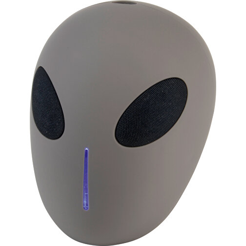 Wireless Lautsprecher BOOM ALIEN , grau, schwarz, Kunststoff, 12,20cm x 13,50cm x 9,80cm (Länge x Höhe x Breite), Bild 1