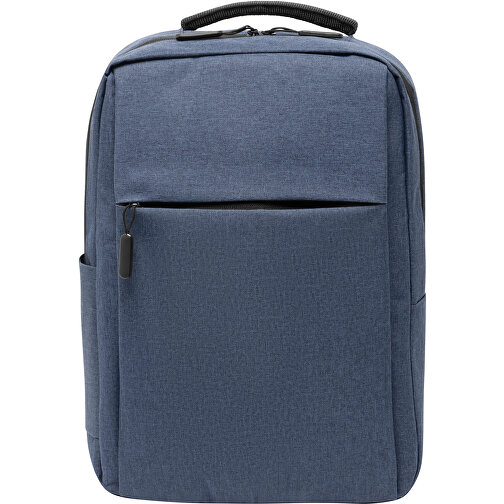 Rucksack JUST , blau, 300D Polyester, 41,50cm x 12,00cm x 30,00cm (Länge x Höhe x Breite), Bild 2