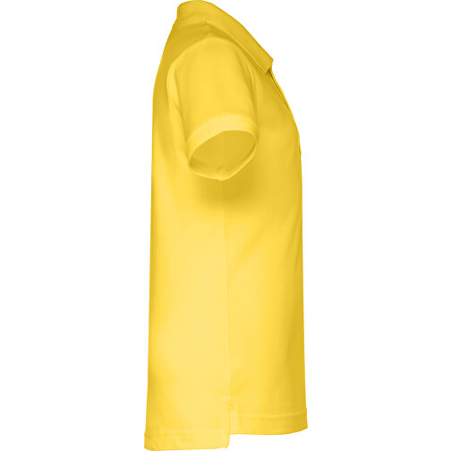 THC ADAM KIDS. Kurzärmeliges Baumwoll-Poloshirt Für Kinder (unisex) , gelb, 100% Baumwolle, 12, 63,00cm x 46,00cm (Länge x Breite), Bild 3