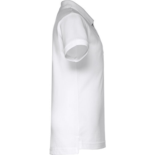 THC ADAM KIDS WH. Kurzärmeliges Poloshirt Für Kinder (unisex). Farbe Weiß , weiß, 100% Baumwolle, 10, 59,00cm x 43,00cm (Länge x Breite), Bild 3