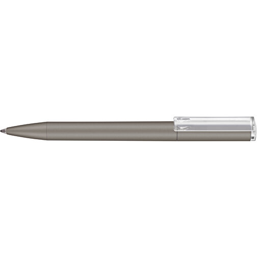 Kugelschreiber LIFT SOFT P , Ritter-Pen, sienna, ABS-Kunststoff, 140,00cm (Länge), Bild 3