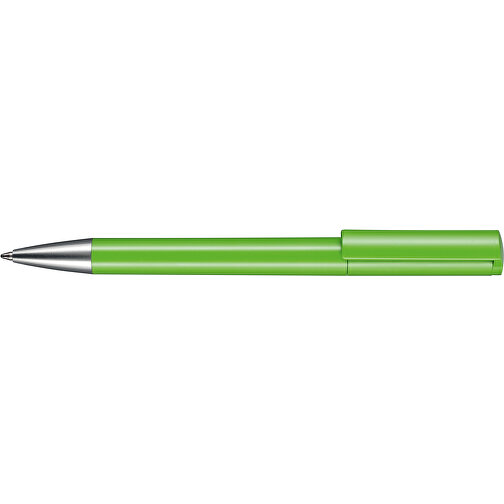 Kugelschreiber LIFT , Ritter-Pen, Apfel-grün, ABS-Kunststoff, 140,00cm (Länge), Bild 3