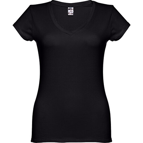 THC ATHENS WOMEN. Damen T-shirt , schwarz, 100% Baumwolle, S, 62,00cm x 42,00cm (Länge x Breite), Bild 1