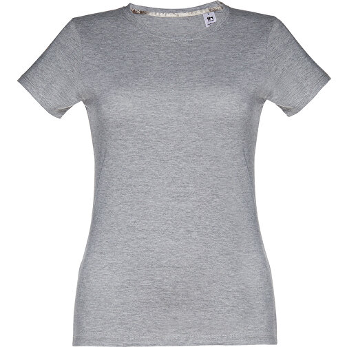 THC ANKARA WOMEN. Damen T-shirt , hellgrau melliert, 100% Baumwolle, XL, 68,00cm x 50,00cm (Länge x Breite), Bild 1