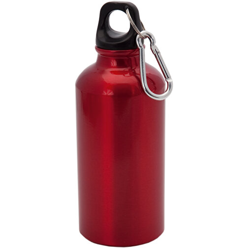 Trinkflasche Mento , rot glänzend, Aluminium, 17,50cm (Breite), Bild 1