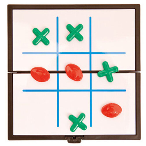 Spiel DIAMOND , Tic-Tac-Toe, Kunststoff, 13,00cm x 13,00cm x 1,00cm (Länge x Höhe x Breite), Bild 1