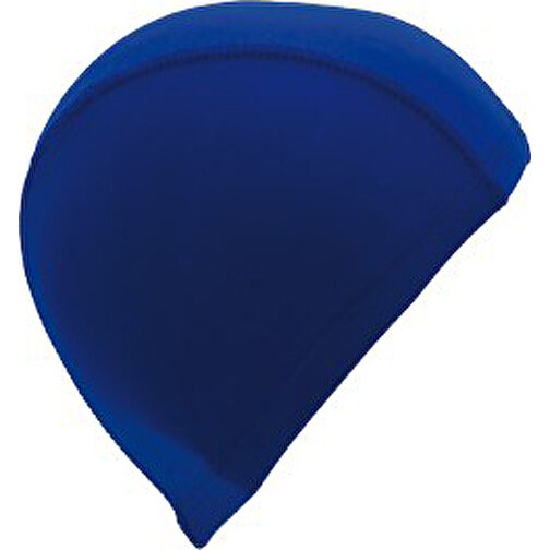 Badekappe MICRA , blau, Spantex, 21,50cm x 14,00cm (Länge x Breite), Bild 1