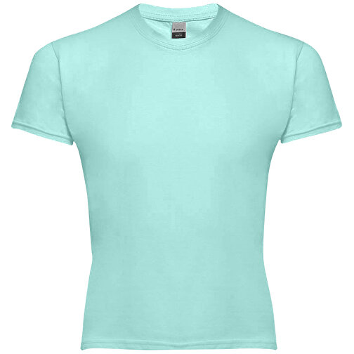 THC QUITO. Unisex Kinder T-shirt , menthol grün, 100% Baumwolle, 4, 45,00cm x 34,00cm (Länge x Breite), Bild 1