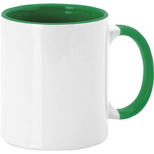 Sublimations Tasse Harnet , grün, Keramik, 9,60cm (Breite), Bild 1