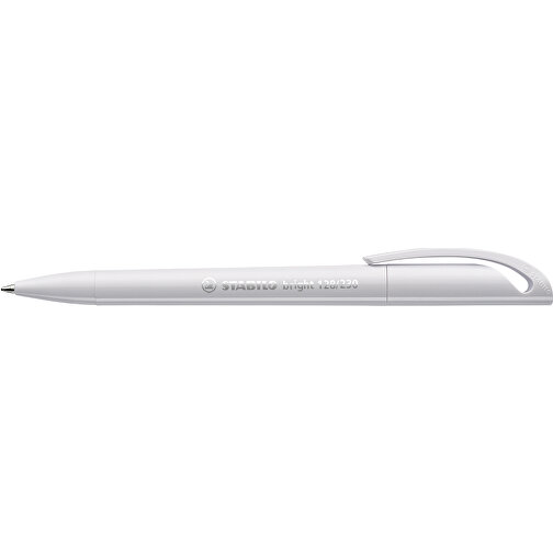 STABILO Bright Antibac Kugelschreiber , Stabilo, weiß, Kunststoff, 14,70cm x 1,60cm x 1,20cm (Länge x Höhe x Breite), Bild 3