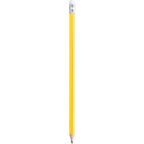 Bleistift Godiva , gelb, Holz, 18,60cm (Breite), Bild 1