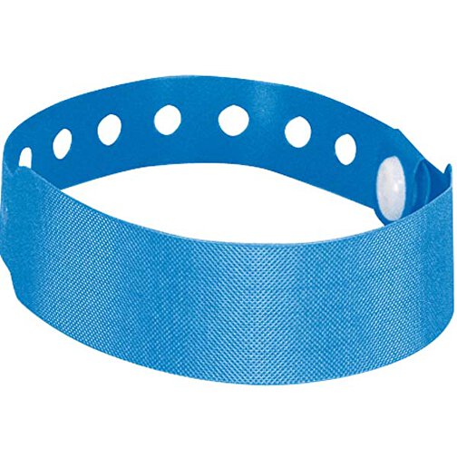 Armband MULTI , blau, PVC, 24,30cm x 2,00cm (Länge x Breite), Bild 1