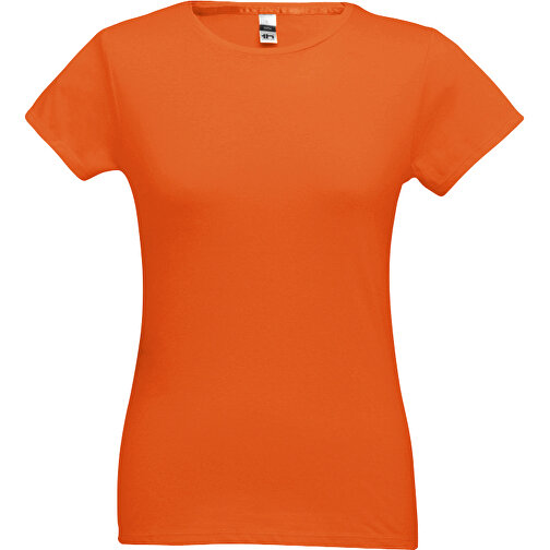 THC SOFIA. Tailliertes Damen-T-Shirt , orange, 100% Baumwolle, XL, 66,00cm x 50,00cm (Länge x Breite), Bild 1
