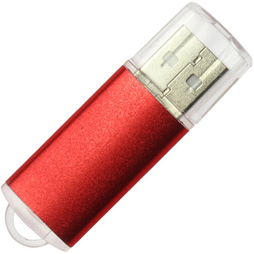 USB-Stick FROSTED 4GB , Promo Effects MB , rot MB , 4 GB , Kunststoff MB , 3 - 10 MB/s MB , 6,03cm x 1,80cm (Länge x Breite), Bild 1
