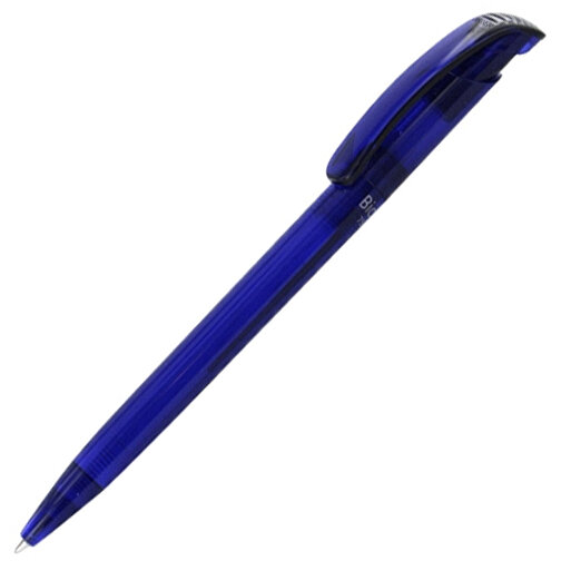 Kugelschreiber BIO-CLEAR , Ritter-Pen, ozeanblau, ABS-Kunststoff, 14,80cm (Länge), Bild 2