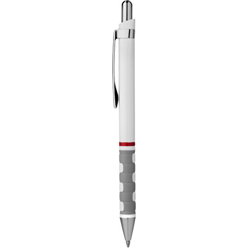 Tikky Kugelschreiber , Rotring, weiß, Metall, ABS Kunststoff, 13,80cm (Länge), Bild 2