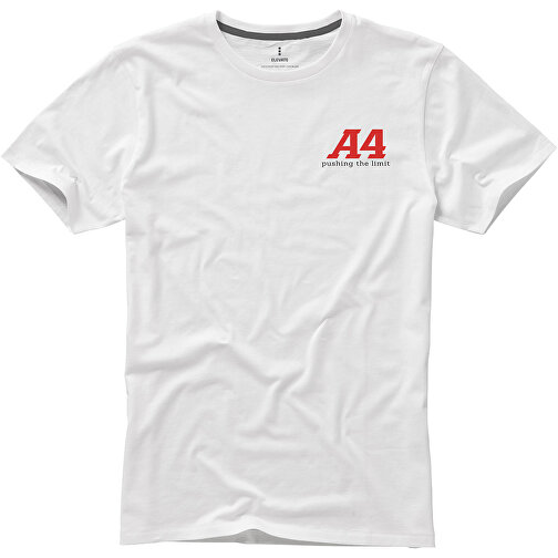 Nanaimo T-Shirt Für Herren , weiß, Single jersey Strick 100% BCI Baumwolle, 160 g/m2, S, , Bild 2