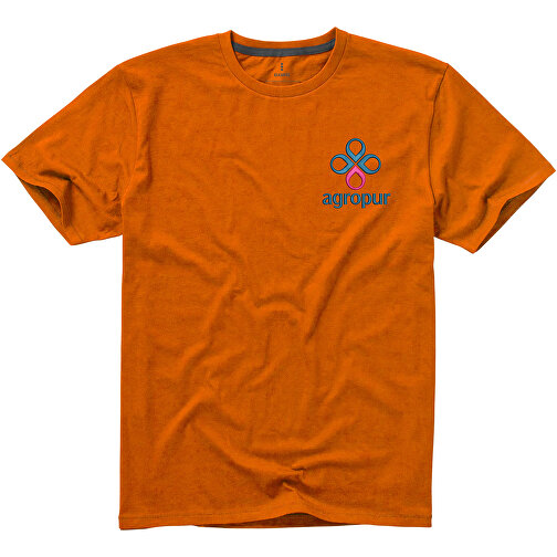 Nanaimo T-Shirt Für Herren , orange, Single jersey Strick 100% BCI Baumwolle, 160 g/m2, XL, , Bild 4