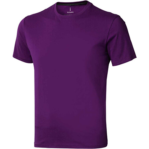 Nanaimo T-Shirt Für Herren , pflaume, Single jersey Strick 100% BCI Baumwolle, 160 g/m2, S, , Bild 1