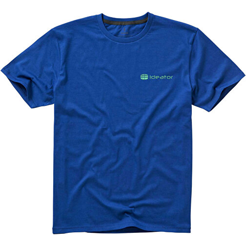 Nanaimo T-Shirt Für Herren , blau, Single jersey Strick 100% BCI Baumwolle, 160 g/m2, M, , Bild 4