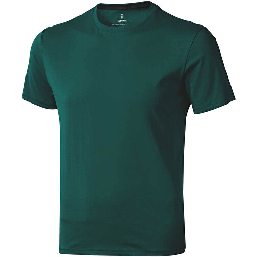 Nanaimo T-Shirt Für Herren , waldgrün, Single jersey Strick 100% BCI Baumwolle, 160 g/m2, L, , Bild 1