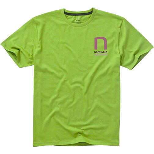 Nanaimo T-Shirt Für Herren , apfelgrün, Single jersey Strick 100% BCI Baumwolle, 160 g/m2, XXXL, , Bild 2