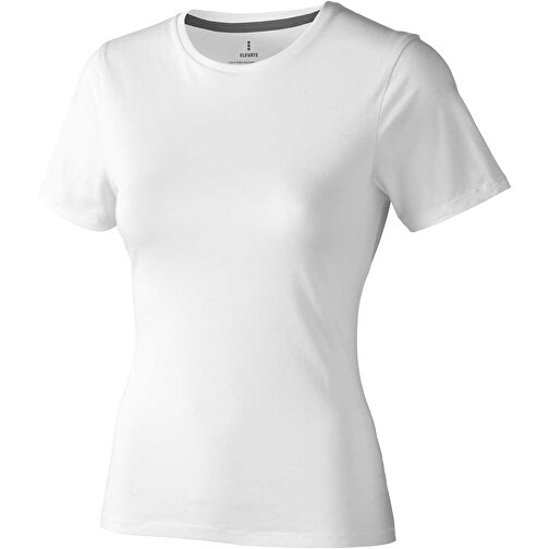 Nanaimo – T-Shirt Für Damen , weiß, Single jersey Strick 100% BCI Baumwolle, 160 g/m2, S, , Bild 1