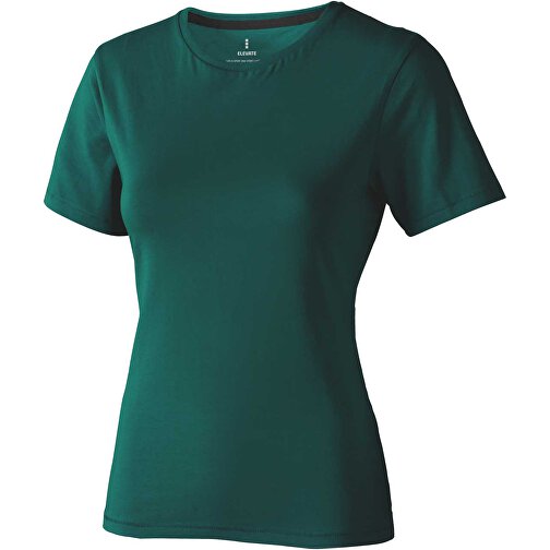 Nanaimo – T-Shirt Für Damen , waldgrün, Single jersey Strick 100% BCI Baumwolle, 160 g/m2, S, , Bild 1