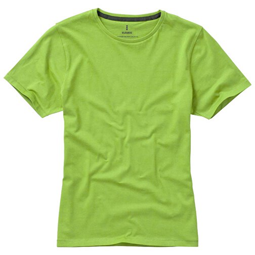 Nanaimo – T-Shirt Für Damen , apfelgrün, Single jersey Strick 100% BCI Baumwolle, 160 g/m2, M, , Bild 11