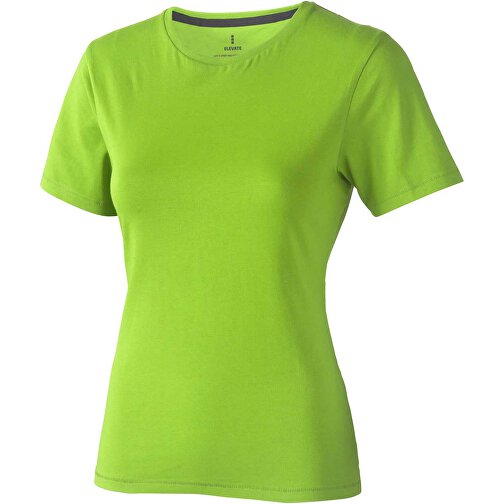 Nanaimo – T-Shirt Für Damen , apfelgrün, Single jersey Strick 100% BCI Baumwolle, 160 g/m2, XXL, , Bild 1