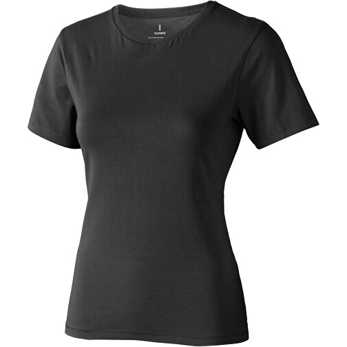 Nanaimo – T-Shirt Für Damen , anthrazit, Single jersey Strick 100% BCI Baumwolle, 160 g/m2, XXL, , Bild 1