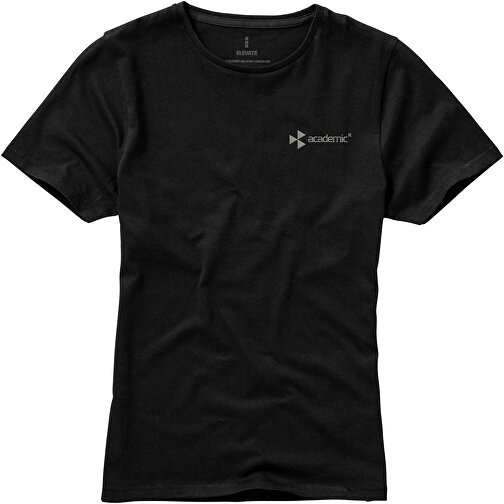 Nanaimo – T-Shirt Für Damen , schwarz, Single jersey Strick 100% BCI Baumwolle, 160 g/m2, M, , Bild 4