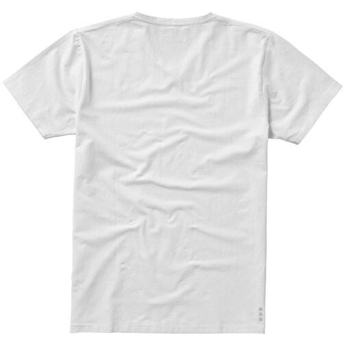 Kawartha T-Shirt Für Herren Mit V-Ausschnitt , Green Concept, weiss, Single jersey Strick 95% Bio Baumwolle, 5% Elastan, 200 g/m2, XL, , Bild 8