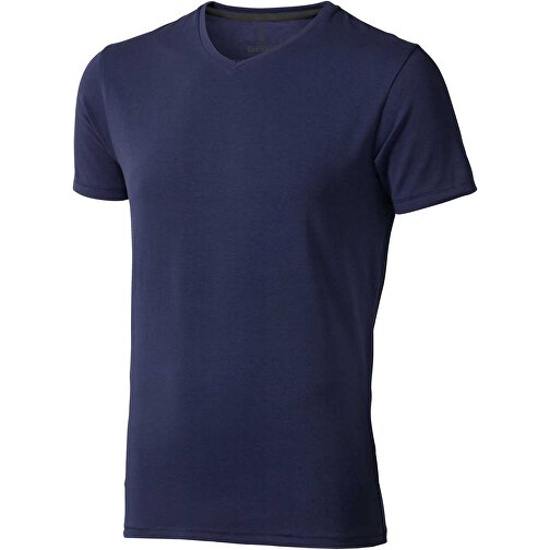 Kawartha T-Shirt Für Herren Mit V-Ausschnitt , Green Concept, navy, Single jersey Strick 95% Bio Baumwolle, 5% Elastan, 200 g/m2, M, , Bild 1