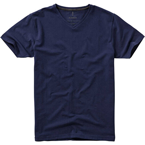 Kawartha T-Shirt Für Herren Mit V-Ausschnitt , Green Concept, navy, Single jersey Strick 95% Bio Baumwolle, 5% Elastan, 200 g/m2, XXL, , Bild 7