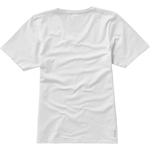 Kawartha T-Shirt Für Damen Mit V-Ausschnitt , Green Concept, weiss, Single jersey Strick 95% Bio Baumwolle, 5% Elastan, 200 g/m2, S, , Bild 8
