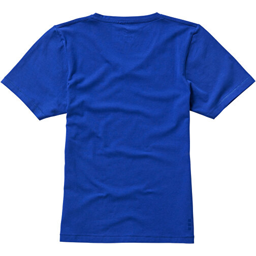 Kawartha T-Shirt Für Damen Mit V-Ausschnitt , Green Concept, blau, Single jersey Strick 95% Bio Baumwolle, 5% Elastan, 200 g/m2, L, , Bild 8