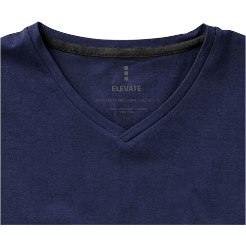 Kawartha T-Shirt Für Damen Mit V-Ausschnitt , Green Concept, navy, Single jersey Strick 95% Bio Baumwolle, 5% Elastan, 200 g/m2, XL, , Bild 7
