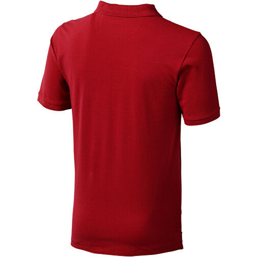 Calgary Poloshirt Für Herren , rot, Piqué Strick 100% BCI Baumwolle, 200 g/m2, L, , Bild 2