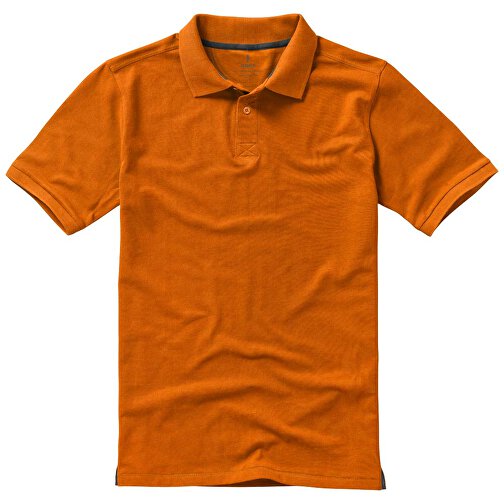 Calgary Poloshirt Für Herren , orange, Piqué Strick 100% BCI Baumwolle, 200 g/m2, S, , Bild 10