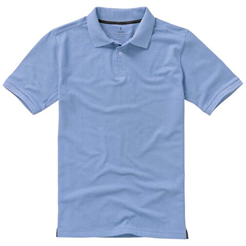 Calgary Poloshirt Für Herren , hellblau, Piqué Strick 100% BCI Baumwolle, 200 g/m2, XL, , Bild 21