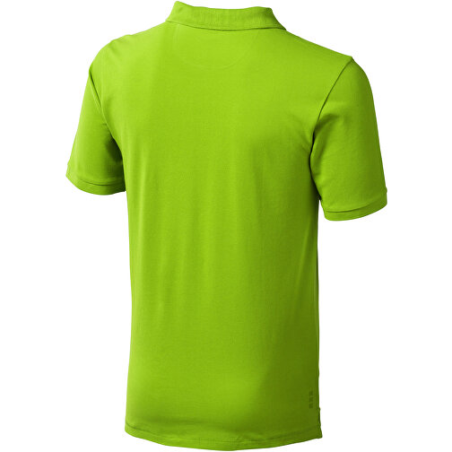 Calgary Poloshirt Für Herren , apfelgrün, Piqué Strick 100% BCI Baumwolle, 200 g/m2, S, , Bild 2